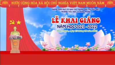 Lễ khai giảng năm học 2021 - 2022