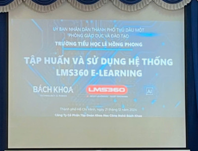 Tập huấn và sử dụng hệ thống LMS360 E-Learning