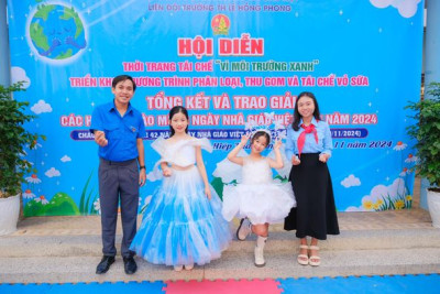 Hội diễn thời trang tái chế “Vì môi trường xanh”, chương trình phân loại thu gom và tái chế vỏ sữa