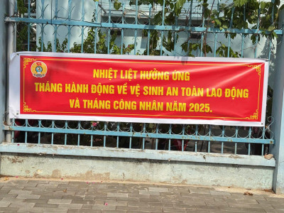 Tháng Công nhân - tháng hành động về an toàn và vệ sinh lao động